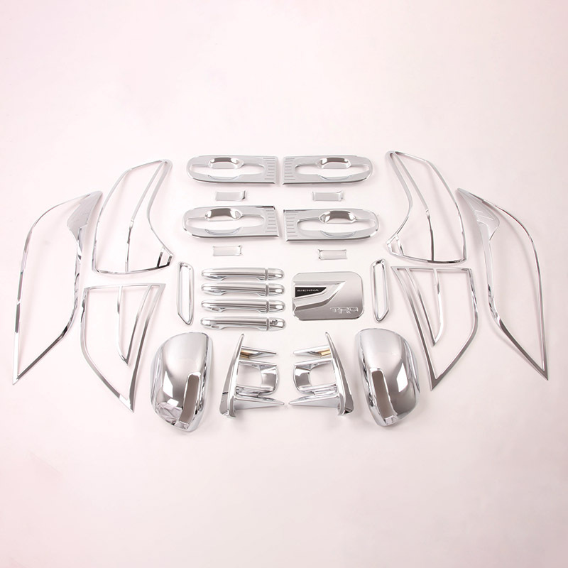 Suitable for 20 Models of Sienna/Sienna Front and Rear Fog Lampshades, Headlight Taillight Cover, Door Bowl Handle, Fuel Tank Cover, Mirror Cover