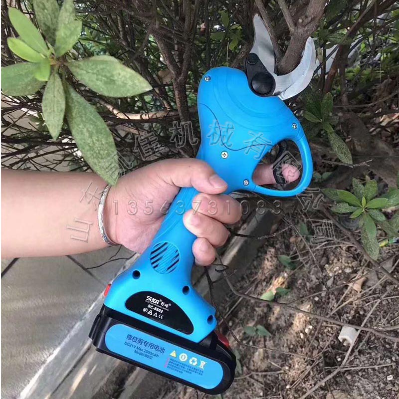 电动剪枝机 电动修剪机 电动剪刀电动修枝剪 锂电池修枝剪刀 批发