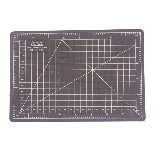 Junesix cutting pad, two-color double-sided pad, student model, A5 knife board, engraving pad