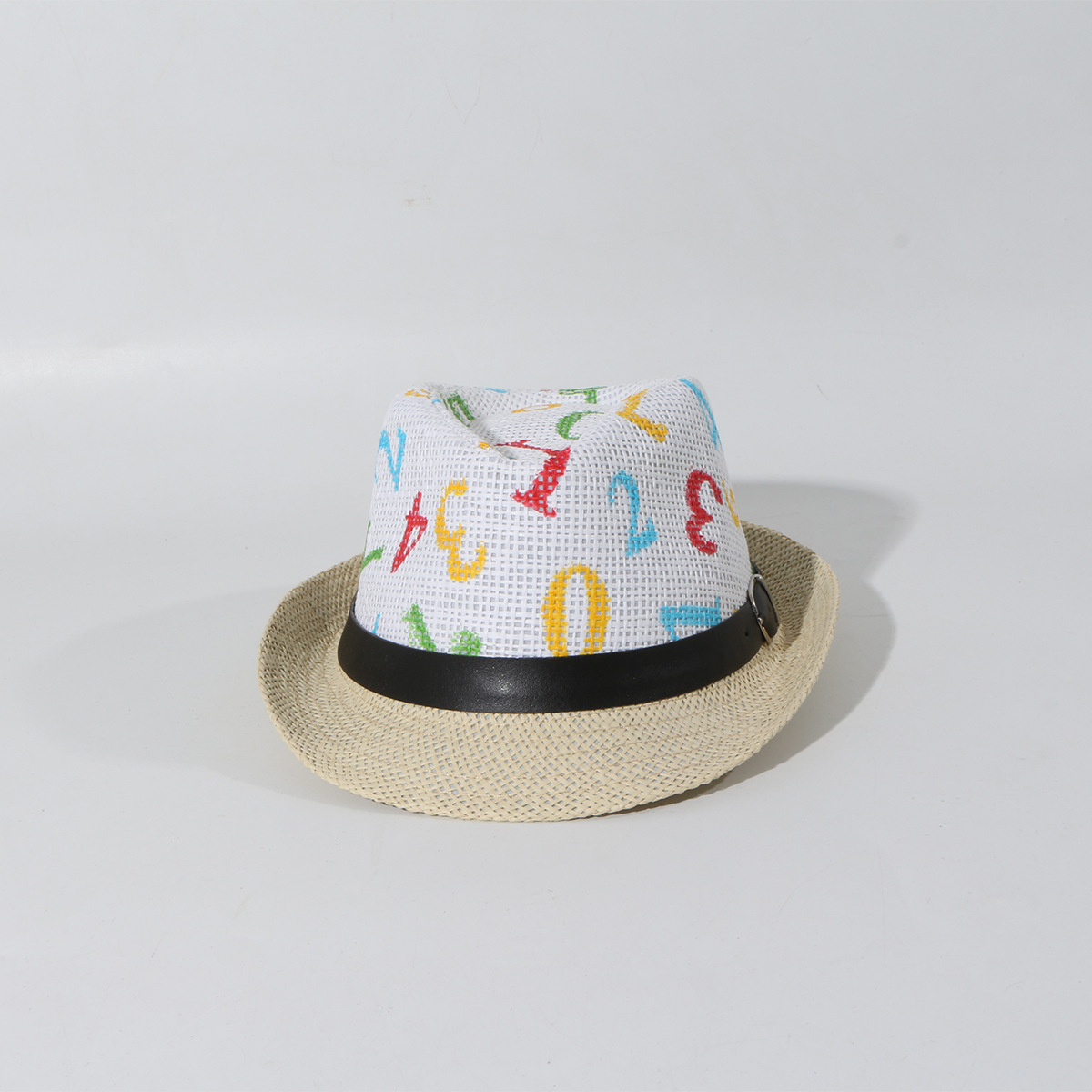 Sombrero De Sol Para Niños Sombrero De Paja De Verano Sombrero De Paja De Jazz Marea Al Por Mayor Nihaojewelry display picture 8