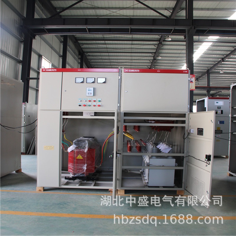 630KW高压软起一拖二接线图  高压电抗启动柜控制方法