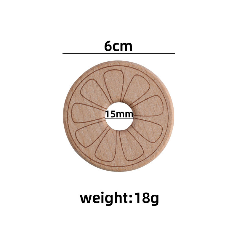 Nuevo bebé flor haya juguete mordedor bebé molar teether pezón cadena pulsera DIY accesorios de la joyería