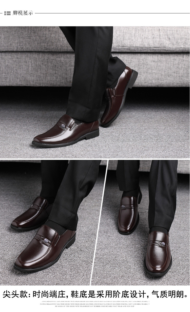 Chaussures homme en cuir véritable - Ref 3445692 Image 28