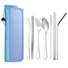 Handheld tableware stainless steel, set, chopsticks, straw, Amazon