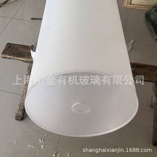 Organic Glass milky white tube frosted tube lamp post diameter 100mm200mm300mm400mm500mm600mm
