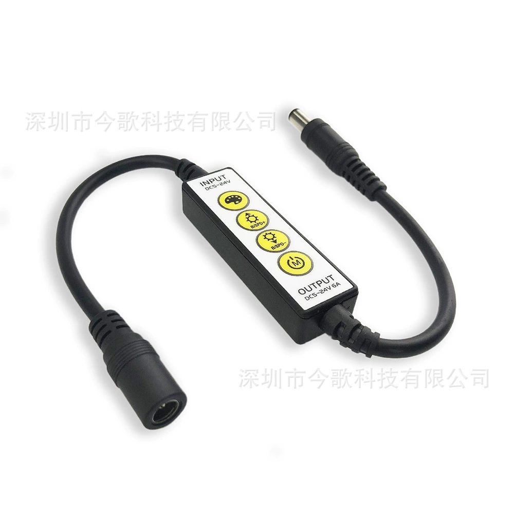 DC5 ~ 24V частная модель мини светодиодная световая панель контроллер монохромный 4 клавиши температура RGB RGBW RGBCW