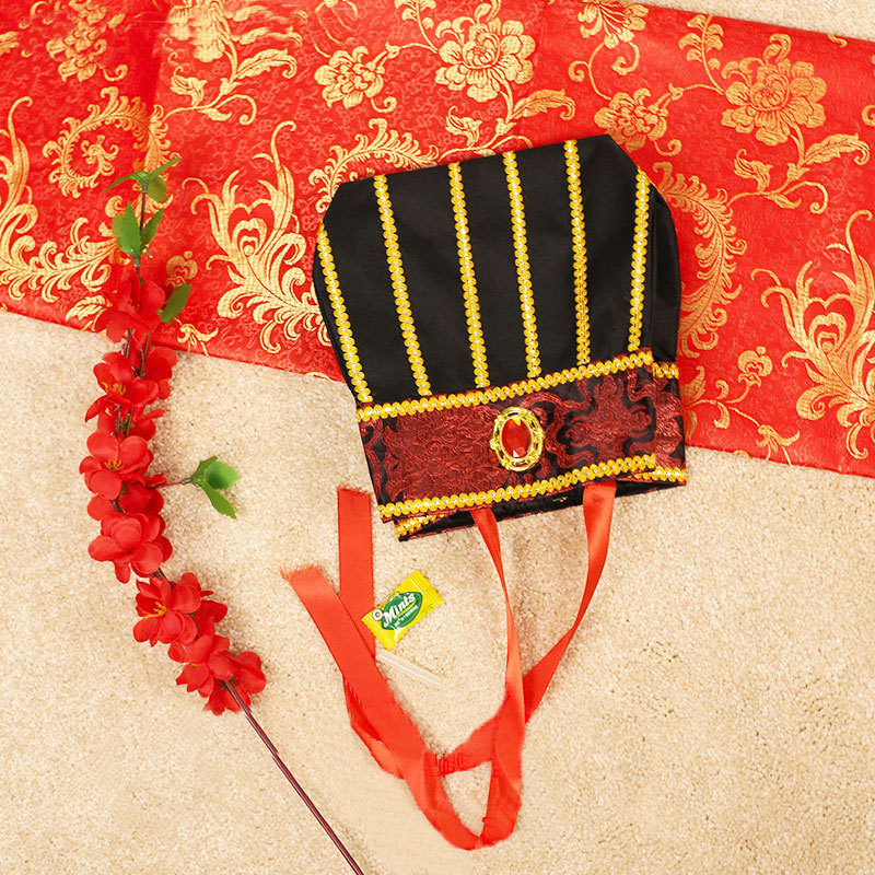 诸葛帽子吃糖跑男接亲游戏整新郎伴郎拦门通关游戏整蛊堵门道具