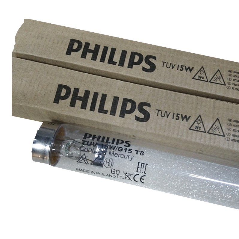 PHILIPS 필립스 UV 튜브 TUV15W 436MM 살균 및 소독 램프 UVC 254NM 오존 무료