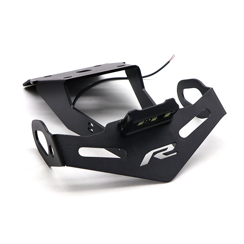 Подходит для деталей модификации мотоцикла Yamaha R15 V3 с легкой рамкой номерного знака с коротким хвостом, декоративной рамкой номерного знака с подъемным хвостом