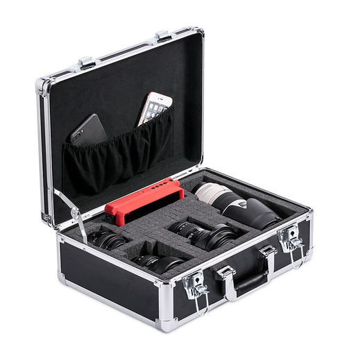 Factory Hardware Aluminum Alloy Tool Box Electric Handheld Car Aluminum Box Monitoring File Instrument Box Equipment Box