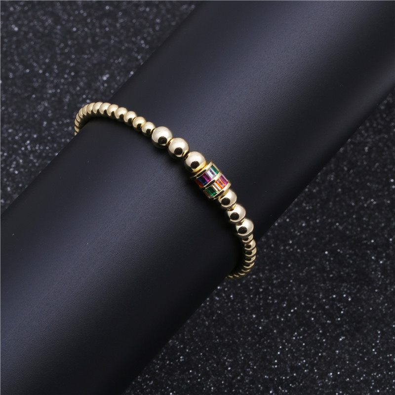 Jewellery For Women Micro Beaded Zircon Colorful Bead Bracelet Wholesales Yiwu Suppliers China display picture 4