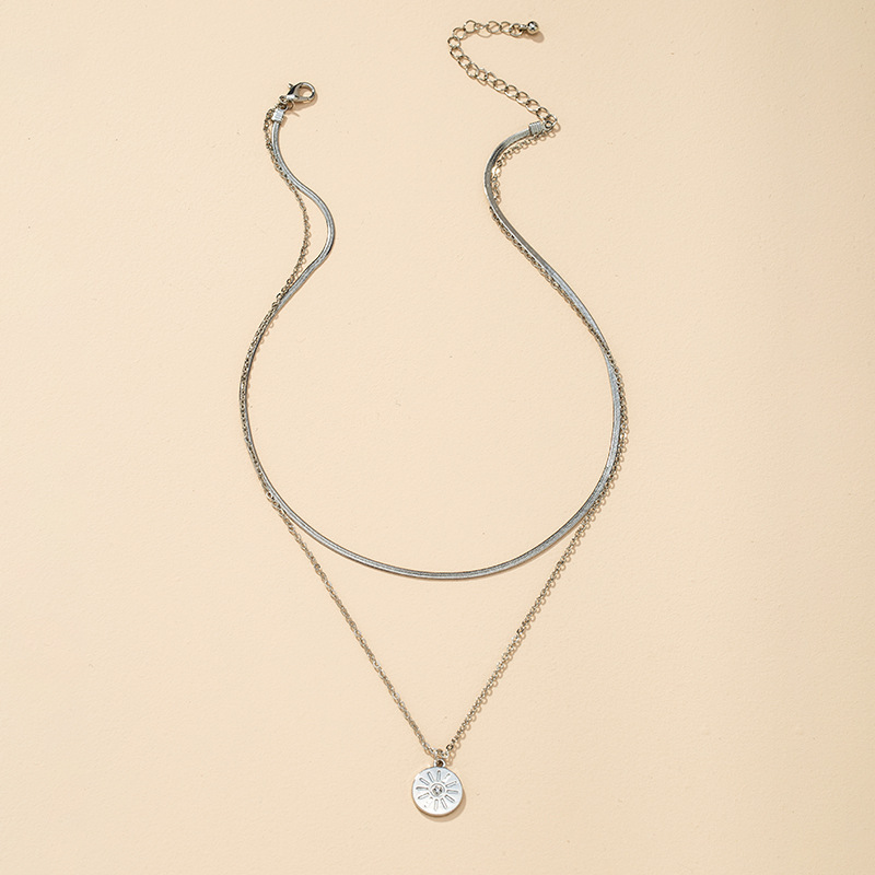 Vente Chaude Double Collier Simple display picture 2