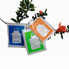 Transparent and Thickened Sleeveless Oil-Proof Kitchen Apron for Home and Restaurant Use