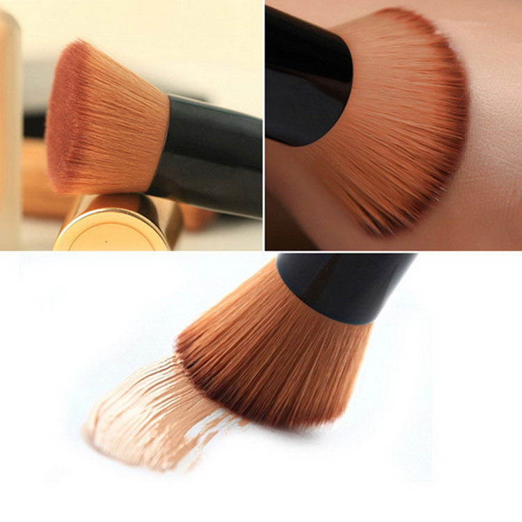 Single Ash Trimming Brush Makeup Brush Oblique Head Blush Brush Foundation Brush Beauty Tool One Piece Found In Stock