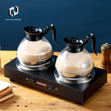 雙頭美式咖啡保溫爐酒店自助餐廳用牛奶咖啡保溫壺電熱煲煮咖啡爐