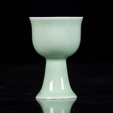 景德镇陶瓷小酒杯 家用一口杯酒具套装创意复古中式酒杯礼品