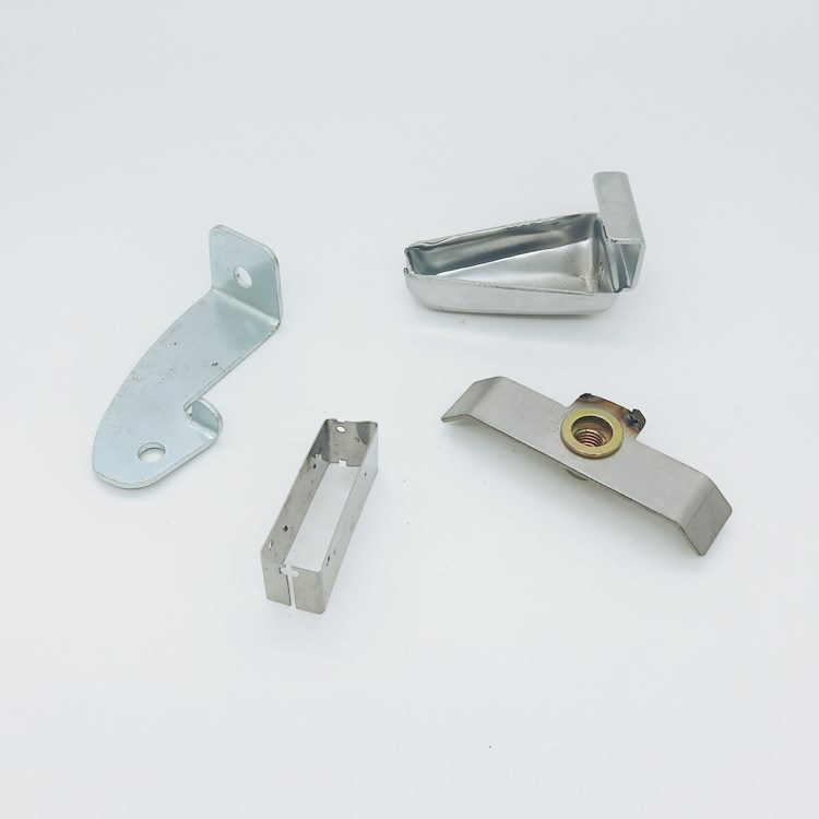 不锈钢弹簧夹片 固定件 散热片 灯具冲压件 铁支架冲压件加工