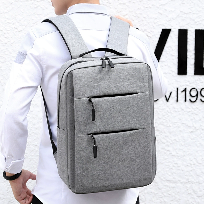 Capacious laptop, universal nylon backpack for elementary school students, for import, business version, wholesale