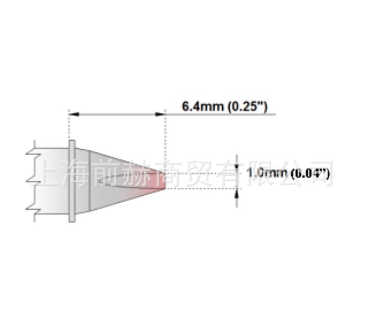 THERMALTRONICS 热魔 M8CH179 凿型烙铁头