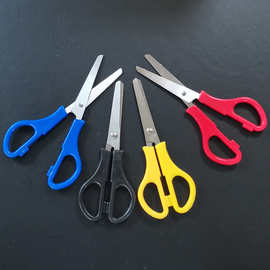 正田138小AA剪刀5寸圆头安全手工儿童学生 剪纸办公文具剪刀
