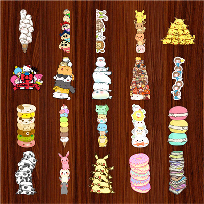 亞克力胸針裝飾女配飾創意胸章男卡通徽章可愛學生包包飾品貼片