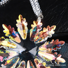 汽車用品夢幻雪花車掛創意後視鏡裝飾品網紅女男士車內裝飾吊飾