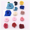 Small hair band contains rose, clothing, accessory handmade, 1.5cm, polyester, thin weaving