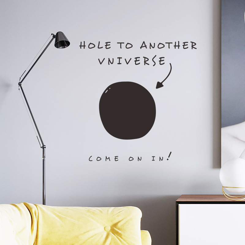New Creative Art Black Hole Wall Stickers display picture 6