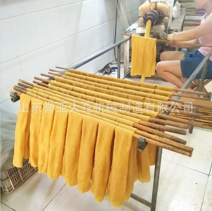 东北专用人造素肉豆皮牛排机自动喂料鸡翅豆肠羊肚丝干面皮机