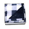 lively Blanket High-end Flannel Imitation fur Double blanket thickening Blanket Air blanket box-packed gift blanket