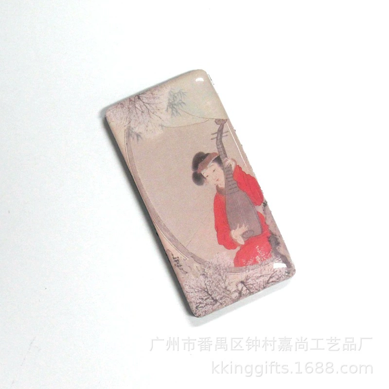 Epoxy resin, synthesized fridge magnet, 2mm, custom-made
