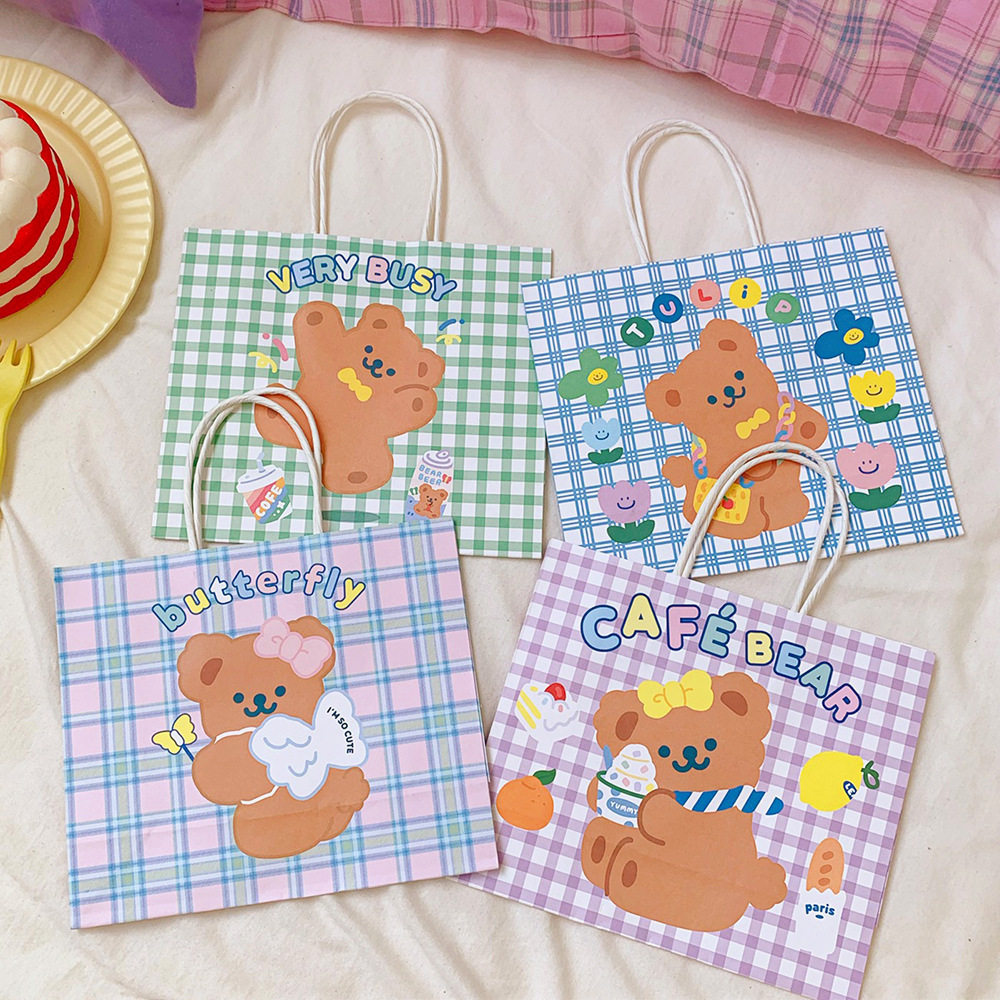 Cute Cartoon Letter Kraft Paper Daily Gift Bags 1 Piece display picture 14