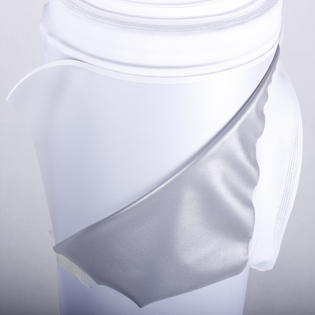 亮银反光弹力布