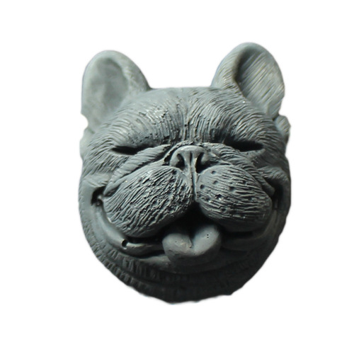 Car air outlet clip aromatherapy Shar-Pei dog head cute cartoon ins wind car interior supplies decoration collection ornaments