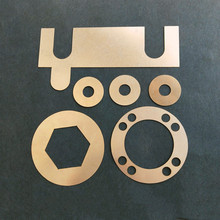 定制加工304不锈钢垫片301平垫圈超薄U型异型垫圈介子厚0.01-20mm
