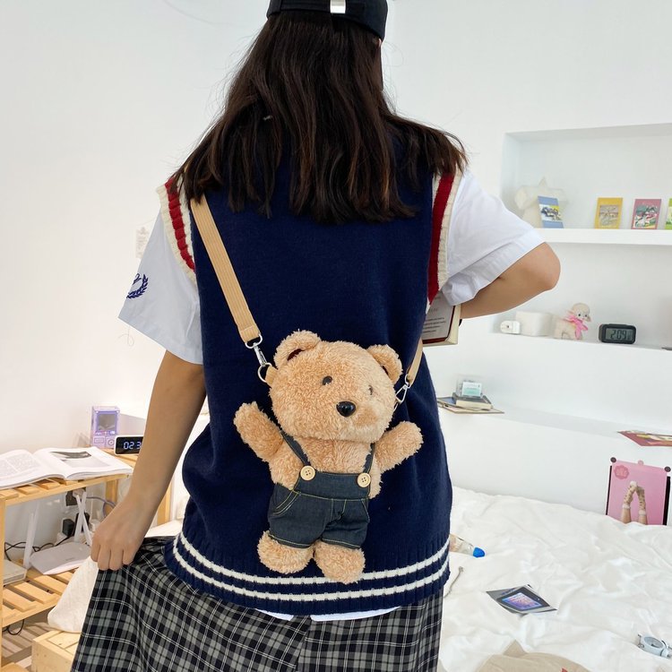 Lindo Bolso De Hombro De Muñeca De Oso De Peluche Al Por Mayor display picture 117