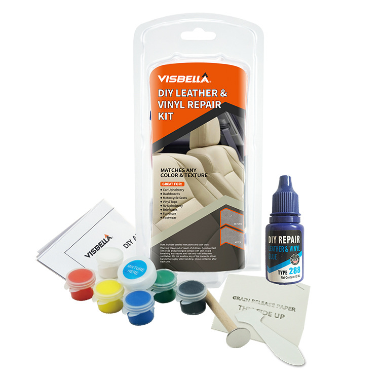 皮革修复补皮掉皮磨损划痕破洞补伤膏真皮沙发汽车座椅漆补色翻新