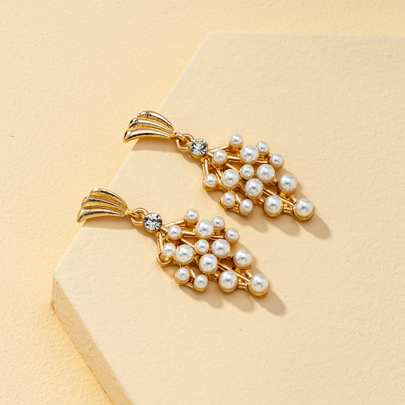 New Pearl Creative Fashion Earrings display picture 1