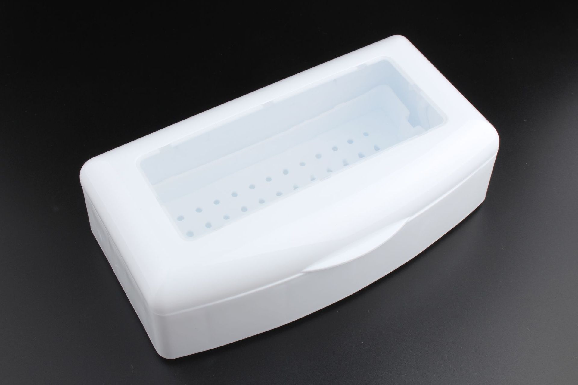 Caja de desinfección de herramientas de uñas directa de fábrica caja de remojo de limpieza de alcohol herramientas de uñas especial en stock