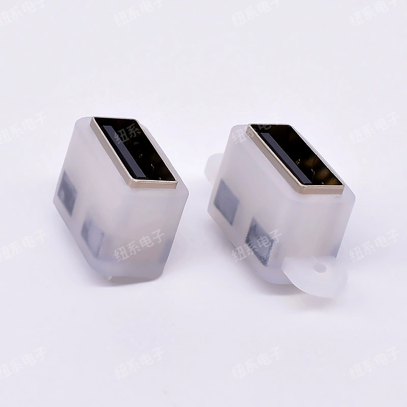 Прямые поставки с завода USB водонепроницаемый разъем 180 градусов прямое вставление наушника IPX7 водонепроницаемый 4P прямой разъем A мама