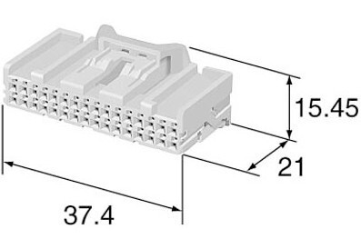 住友TH32FW-NH (SUMITOMO) 32孔 PIN 白色 6098-5287