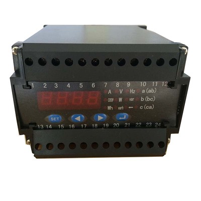 厂家直销 三相有功功率变送器  输出4-20MA  电源AC/DC85-270V