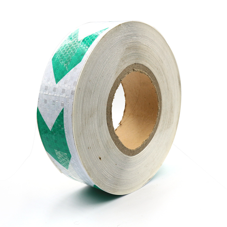 警示标识反光条晶格蜂窝箭头反光纸导向反光膜箭头晶格pet胶带贴