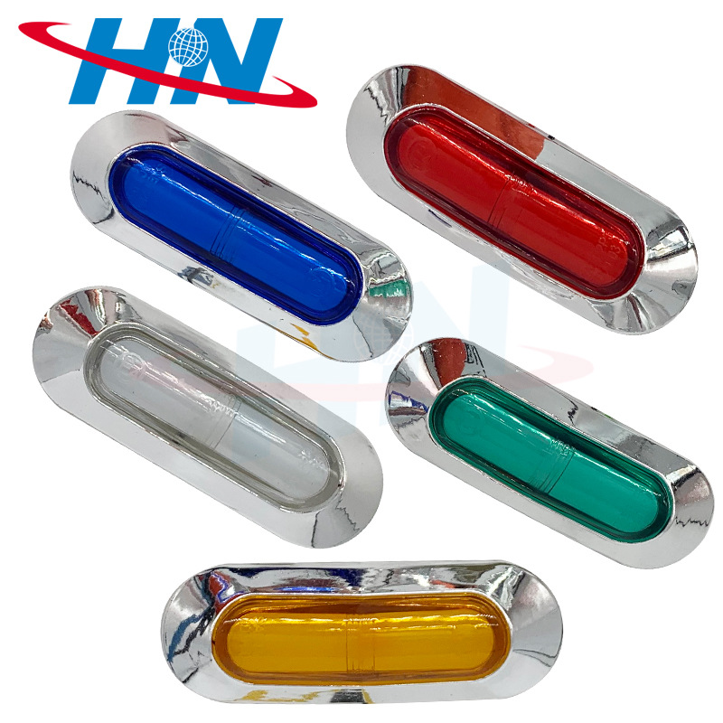 5 colores LED camión remolque lado luz señal lámpara ancho luz 12V 24V