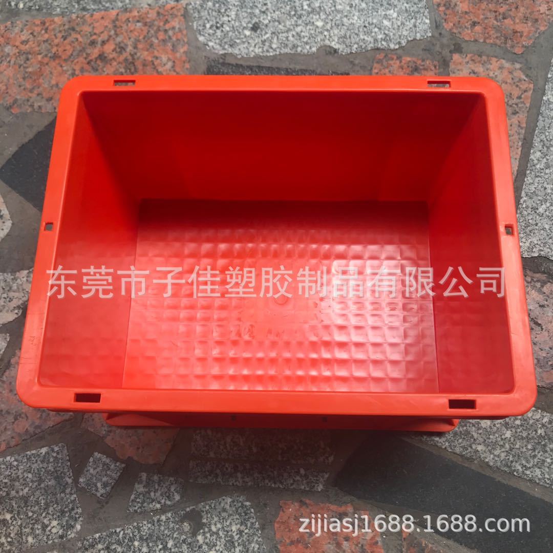 黑色 灰色 蓝色塑胶加厚EU箱 汽配工具箱 可定做颜色