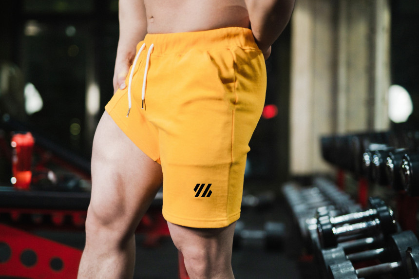 Men's Plus Size Athletic Shorts Pure Cotton Breathable Five Point Pants For Muscle Training Summer Running Trendy_viptrois.com