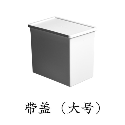 Daily Use Kitchen Miscellaneous Dustproof Storage Box Japanese Style Laundry Drawer Storage Box with Lid Plastic