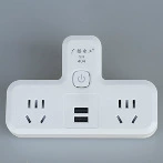 Bring a switch socket converter multifunctional plug -in wireless one -to -two four -turn multi -converter row plug