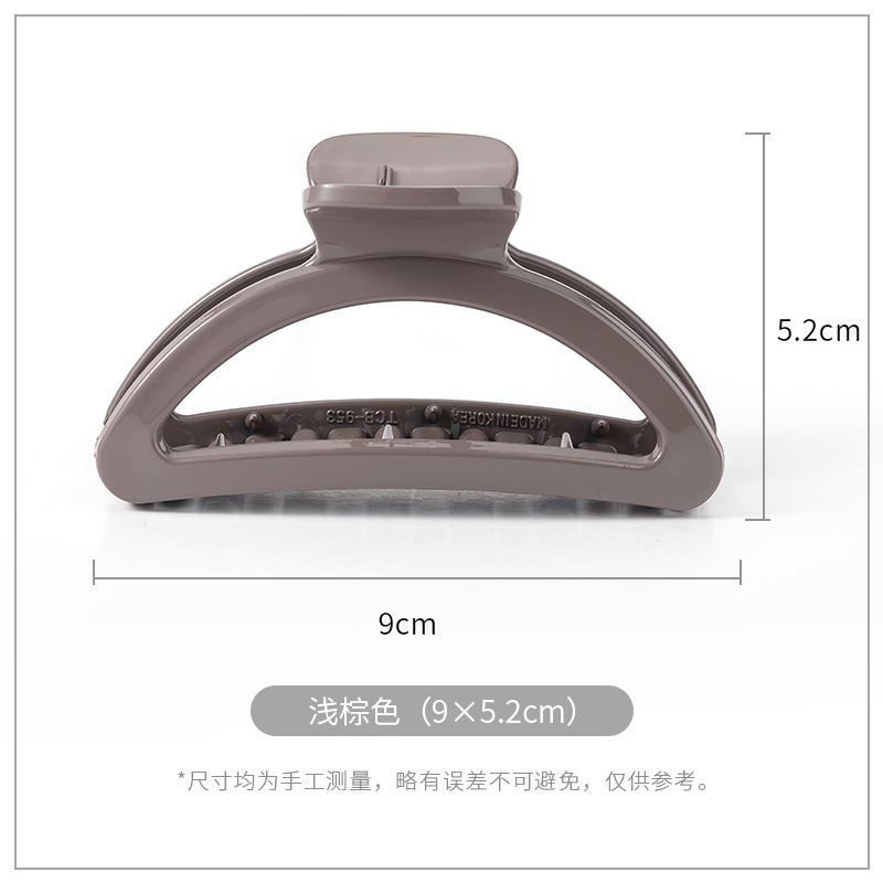 Corea del Sur nuevo clip de Cabeza trasera elegante temperamento chica pelo accesorios horquilla Internet celebridad clip tocado fábrica al por mayor