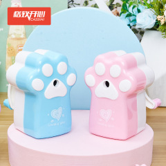 格致開心7803可愛貓爪削筆刀網紅學習用品自動進筆卷筆刀轉筆刀